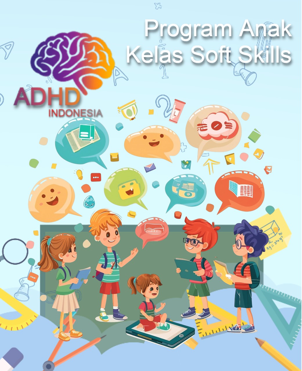 Program ADHD Indonesia Kabupaten Bengkulu Tengah Kelas Soft Skills Anak ADHD